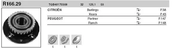 SNR TGB40175S08 Arka Poyra resmi