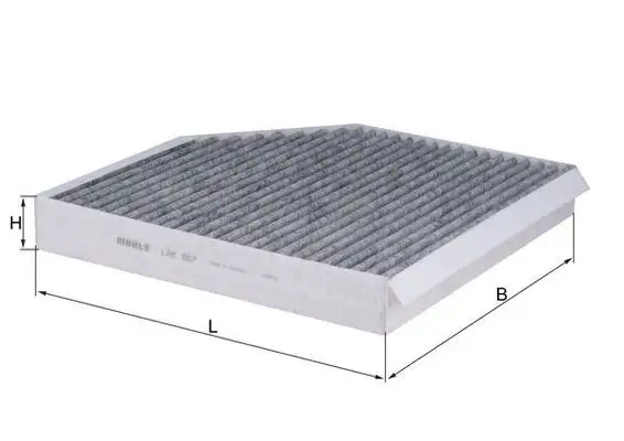 MAHLE LAK667 Polen Filtresi (Karbonlu) 4H0819439 resmi