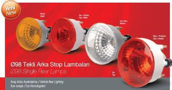 FARBA 13278E Stop Lambası 16M0035504AA resmi