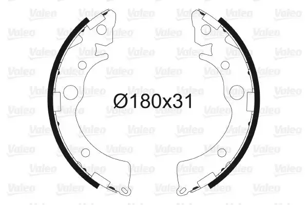 VALEO 562734 Arka Fren Balatası resmi