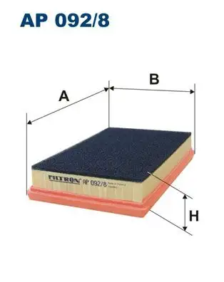 FILTRON AP092/8 Hava Filtresi 55184943 resmi