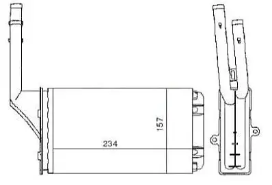 MGA 81109 Kalorifer Radyatörü 644872 resmi