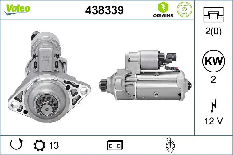 VALEO 438339 Marş Motoru resmi