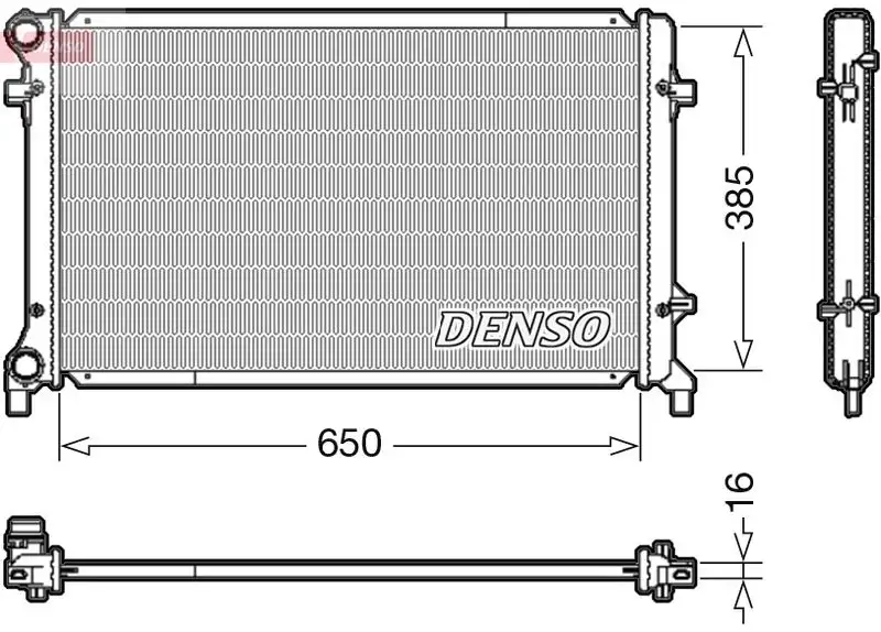 DENSO DRM02014 Radyatör resmi