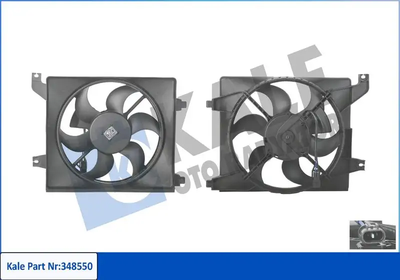 KALE 348550 Fan Motoru C15081900512 resmi