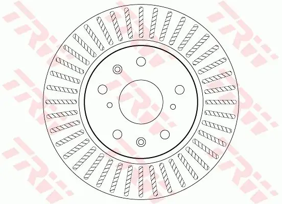 TRW DF7398 Ön Fren Diski resmi