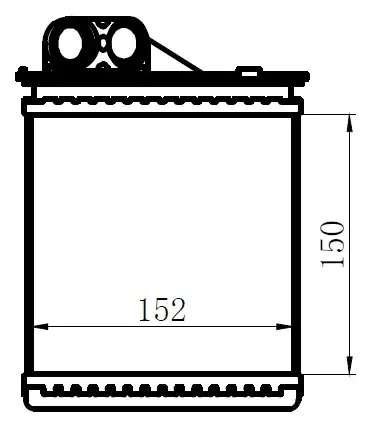 ORIS KDC012032 Kalorifer Radyatörü 6001547484 resmi
