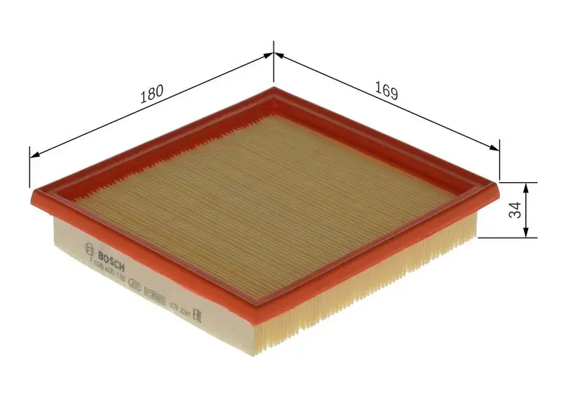 BOSCH F026400130 Hava Filtresi 16546JK20A resmi