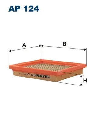 FILTRON AP124 Hava Filtresi resmi