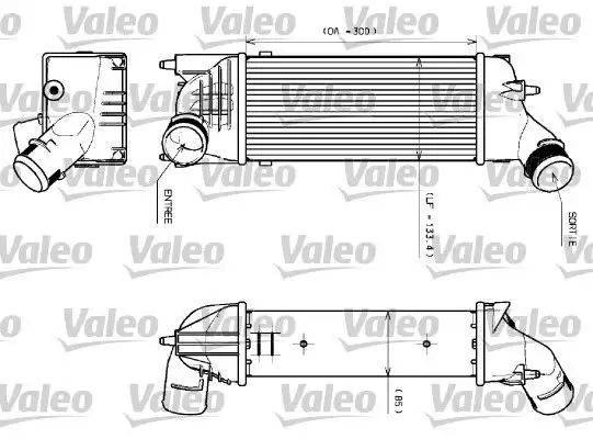 VALEO 817639 Turbo Radyatörü 0384G6 resmi