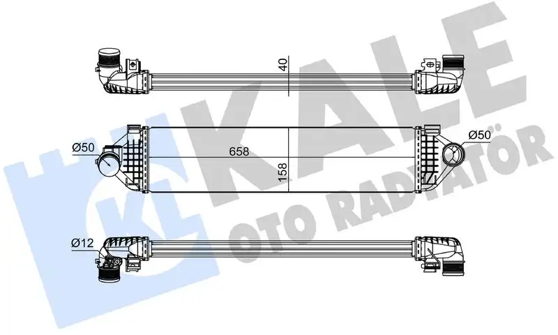 KALE 344925 Turbo Radyatörü resmi