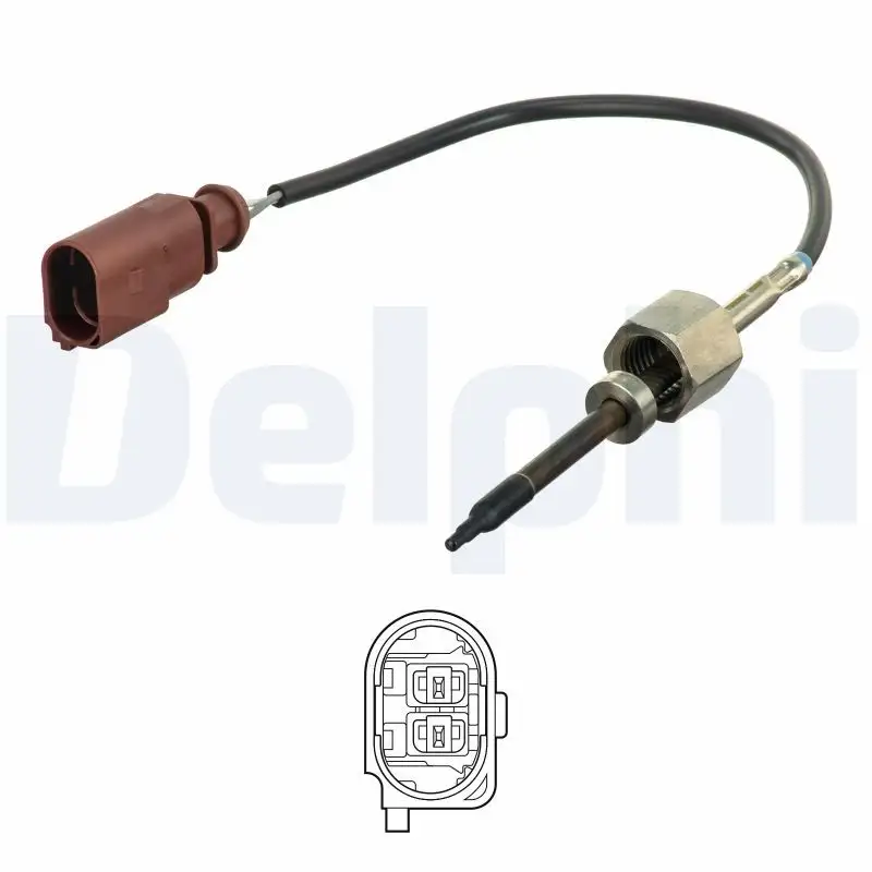 DELPHI TS30262 Egzoz Sıcaklık Sensörü 070906088B resmi