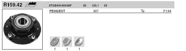 SNR XTGB40540S08P Arka Poyra resmi