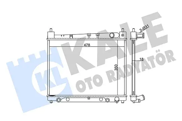 KALE 365900 Radyatör resmi