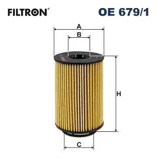 FILTRON OE679/1 Yağ Filtresi resmi