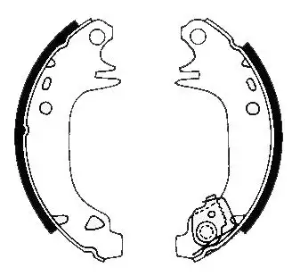 MGA 54601 Arka Fren Balatası 7701202287 resmi