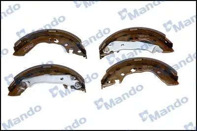 MANDO MLH02 Arka Fren Balatası 5830522A00 resmi