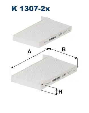 FILTRON K1307-2X Polen Filtresi 976174H000AT resmi