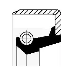 CORTECO 01002508B (82002508) Yağ Keçesi 02383490 resmi