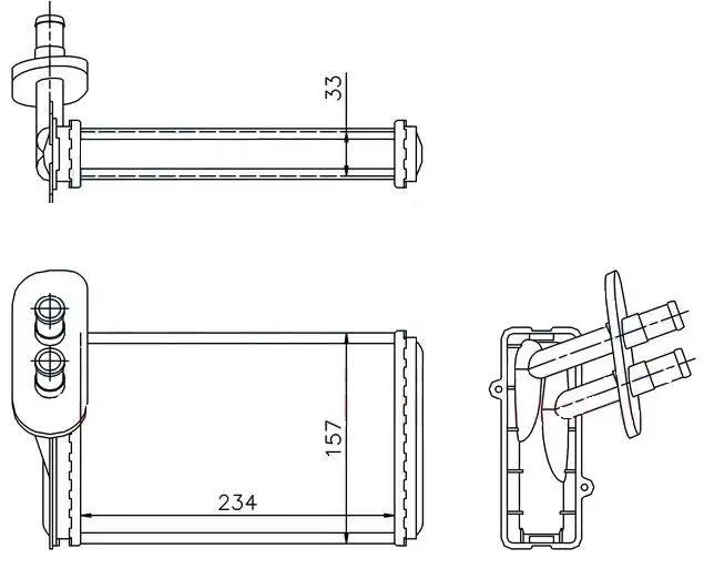 ORIS KVW015032 Kalorifer Radyatörü resmi