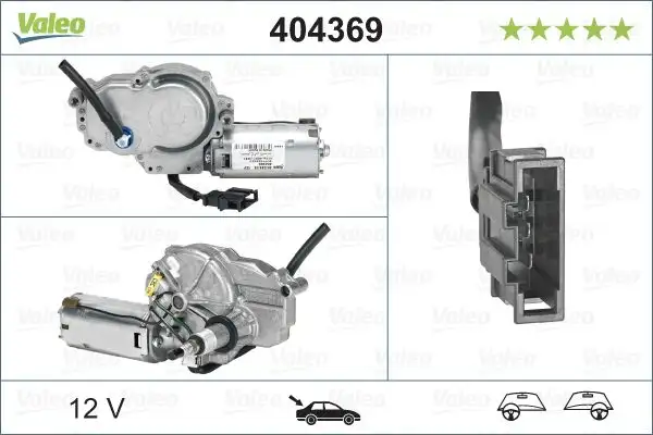 VALEO 404369 Silecek Motoru (Arka) 6N0955713B resmi