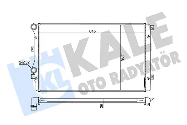 KALE 353500 Radyatör resmi
