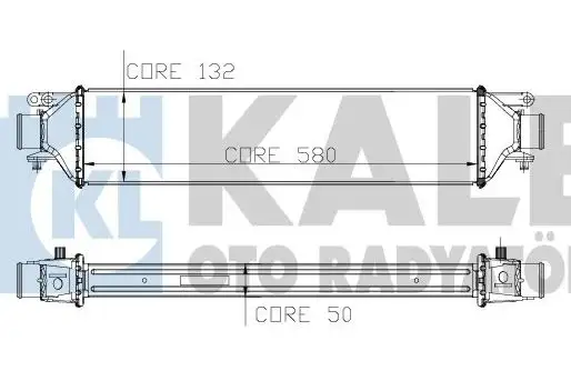 KALE 010CAC030 Turbo Radyatörü resmi