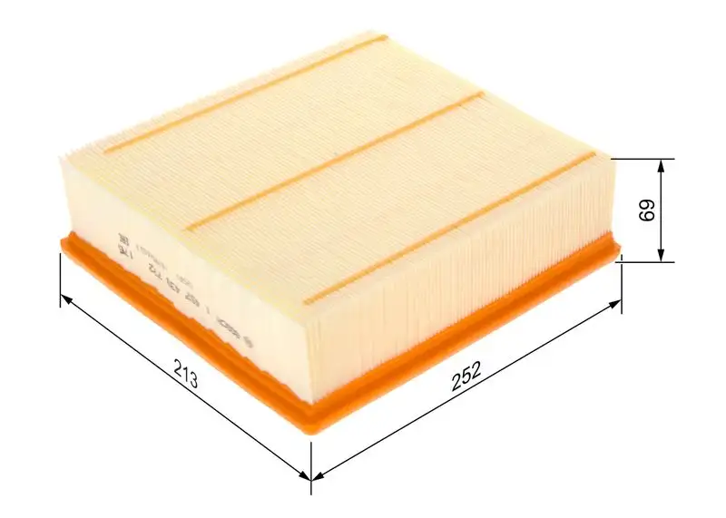 BOSCH 1457433772 Hava Filtresi resmi