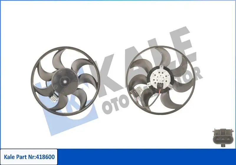 KALE 418600 Fan Motoru 1341386 resmi