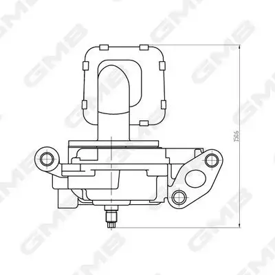 GMB GOAS-131A Yağ Pompası 151000H020 resmi