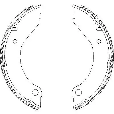 MGA 54284 El Fren Balatası 12124286 resmi