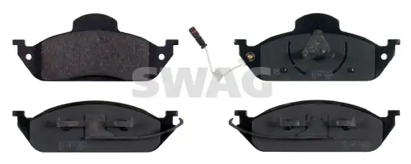 SWAG 10916410 Ön Fren Balatası A1634200320 resmi