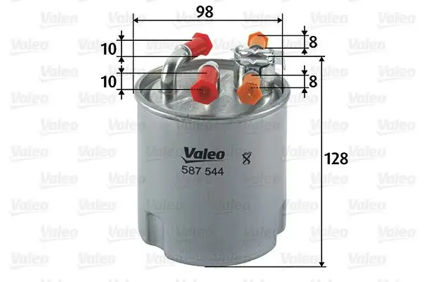 VALEO 587544 Yakıt Filtresi resmi