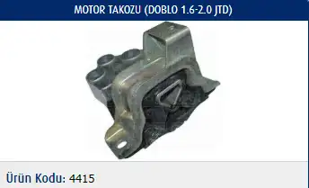 MASTER M4415 Motor Takozu 51822810 resmi