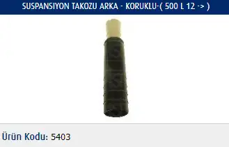 MASTER M5403 Arka Amortisör Toz Körüğü Seti 51890050 resmi