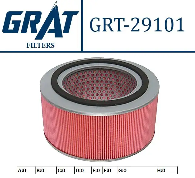 GRAT 29101 Hava Filtresi R2S213Z40 resmi