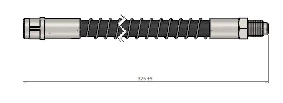 CAVO C900678A Arka Fren Hortumu A2044200048 resmi