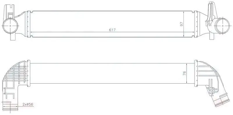 ORIS IVW503076 Turbo Radyatörü 6R0145805F resmi