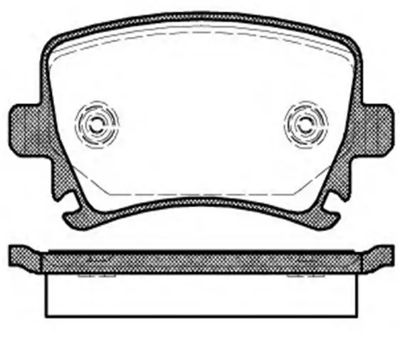 MGA 55197 Arka Fren Balatası 1K0698451P resmi
