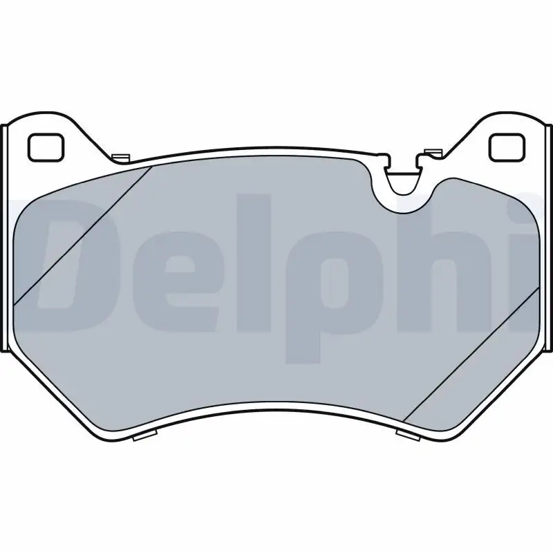 DELPHI LP3529 Ön Fren Balatası 80A698151F resmi