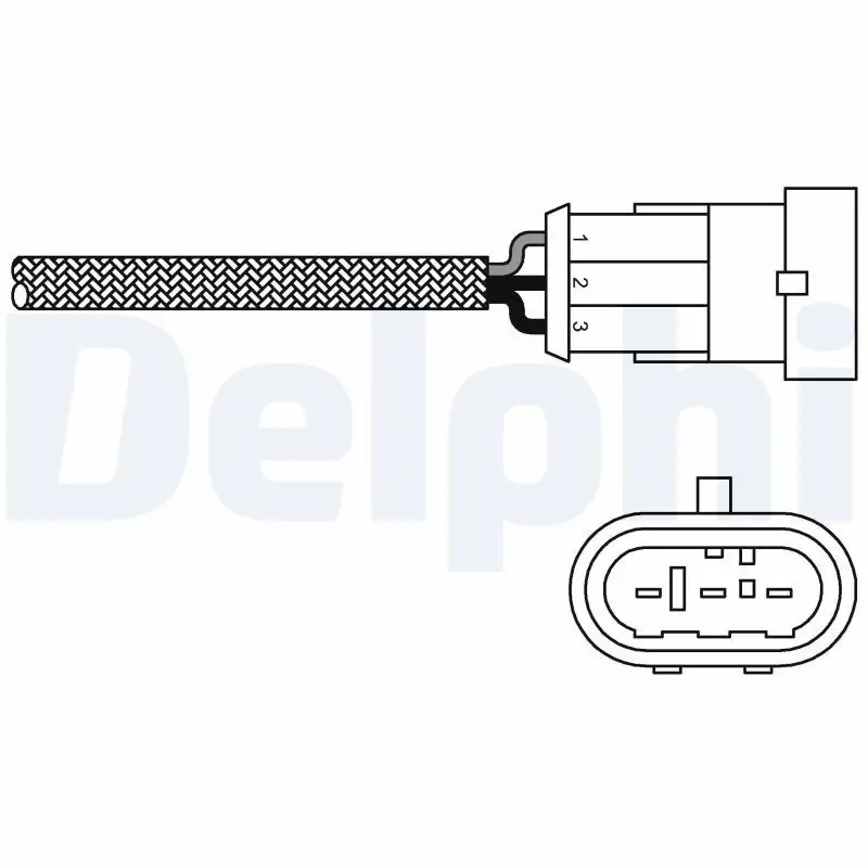 DELPHI ES10971-12B1 Oksijen Sensörü 7700273715 resmi