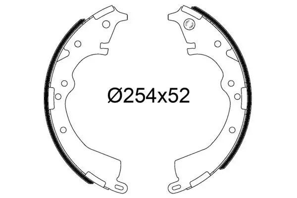 VALEO 564253 Arka Fren Balatası resmi