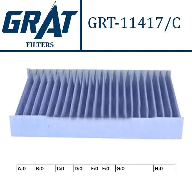 GRAT 11417C Polen Filtresi (Karbonlu) 272771128R resmi