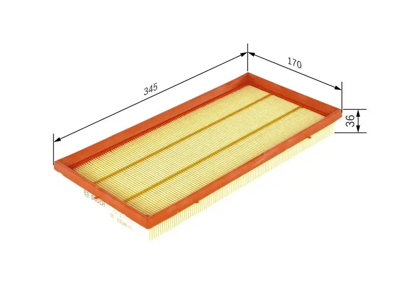 BOSCH 1457433272 Hava Filtresi 30812710 resmi