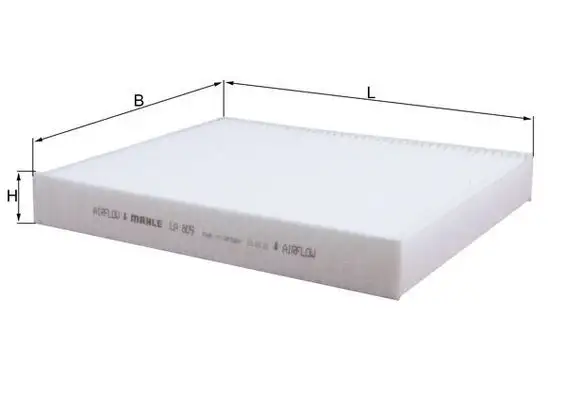 MAHLE LA809 Polen Filtresi 6RD820367 resmi