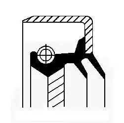 CORTECO 01020677B (82020677) Diferansiyel Keçesi 06562890293 resmi