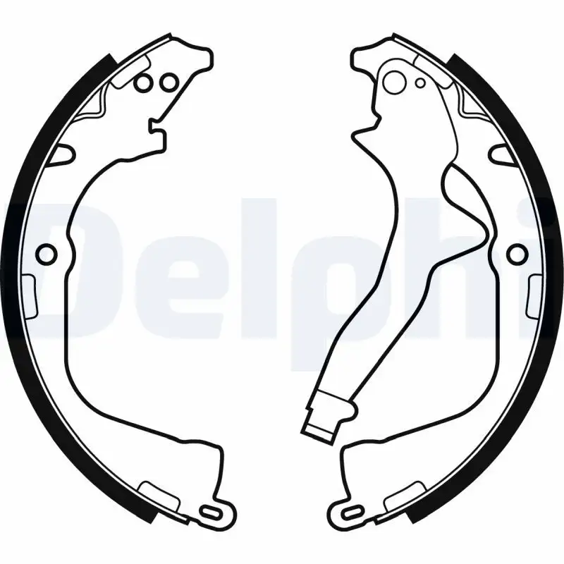 DELPHI LS2056 Arka Fren Balatası 2H0698525 resmi