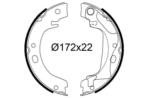 VALEO 564239 Arka Fren Balatası resmi