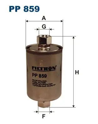 FILTRON PP859 Yakıt Filtresi resmi