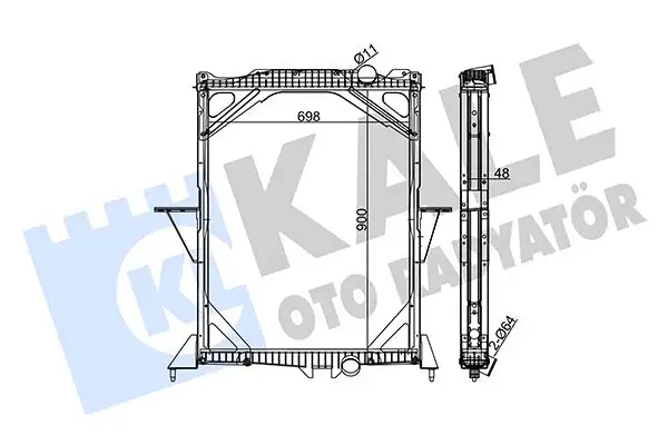 KALE 349310 Radyatör resmi